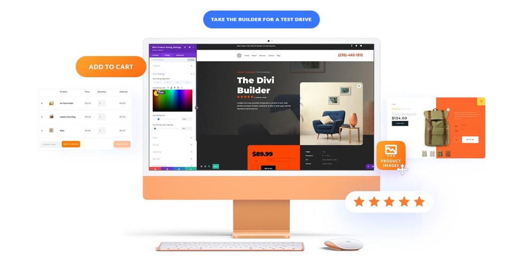 Divi Top-rated WooCommerce theme