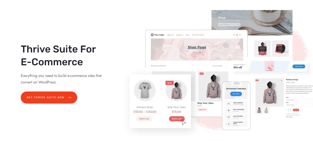 Thrive Theme Top-rated WooCommerce theme