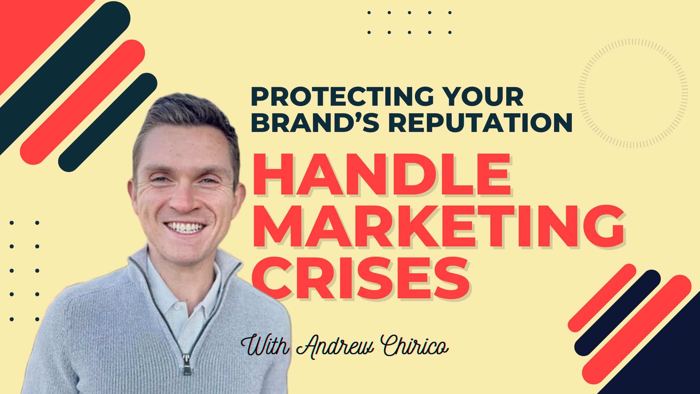 Handle Marketing Crises